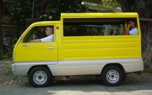 Multicab car in the Philippines