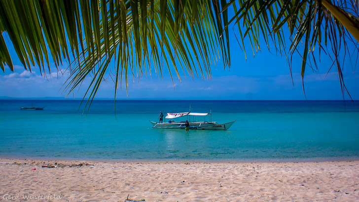 Beach Scene in the Philippines
